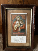 Tóth Böbe elsőáldozási emlék 1911.