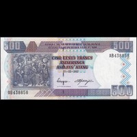 Burundi 500 Francs 1997 P-38a UNC