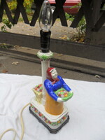 Julius Dressler bécsi Wiener  Werkstatte ihletésű art deco  kerámia lámpa