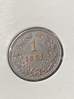 1 kreuzer 1881