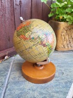 Mid Century, vintage, political world globe