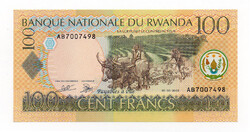 Ruanda 100 Frank Bankjegy 2003-05-01 P29a UNC