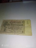 Német 1 Márka 1937-ből