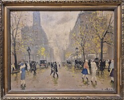 Berkes Antal / Városi forgatag