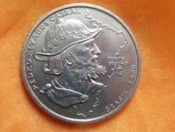 200 Eschudo 1999, Republica Portuguesa Pedro Arvares Cabral - 500. évfordulóra érme kapszulában -