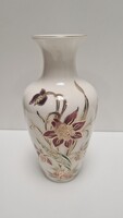 Zsolnay Orchidea / Liliom mintás Váza #2751