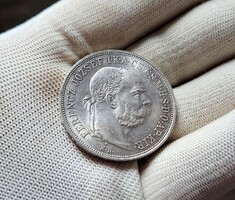 Ferenc József 5 Korona 1900 KB. Kifogástalan, UNC állapotban. Ilyen állapotban ritka.