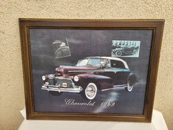 Vintage stílusú falikép_Chevrolet 1942_Oldsmobile