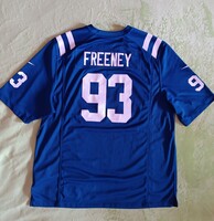 Kb új XL-es vintage Nike Dwight Freeney Indianapolis Colts NFL amerikai foci mez