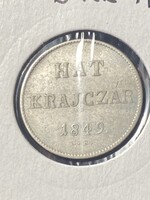 6 krajczár 1849 N.B.