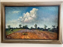 Jónák Tamás (1947 - ) - Tájkép .