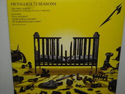 METALLICA 72 SEASONS Vinyl LP ÚJ gyári bontatlan -DUPLA-