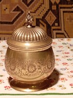 RÉZ FEDELES TARTÓ, CUKORTARTÓ (G34)