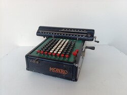 Antik számológép pénztár gép műszaki régiség gyűjtemény számoló gép pénztárgép 915 5567