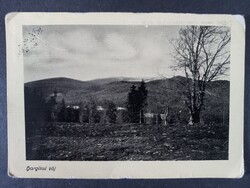 Régi képeslap Hargitai táj Erdélyi részek visszacsatolásának emlékére Csíkszereda 1940 Péter Ferenc