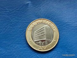 MOZAMBIK DEZ METICAIS / 10 METICAIS 2006 BANK! BIMETÁL! UNC!