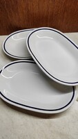 Alföldi ovális tányér 3db