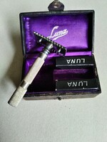 Régi Luna pengés borotva