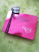 Anthon Berg retró régi Royal válogatás pink bombonos díszdoboz kínáló bádog