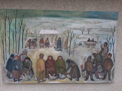 Bakányi Gyula - Téli piac