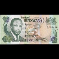 Botswana 10 Pula 2002 P-24a UNC