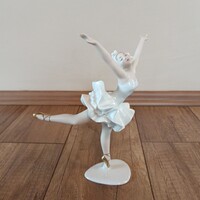 Ritka Wallendorf porcelán balerina