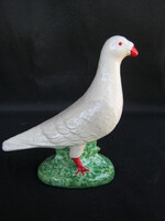 Fém festett madár galamb