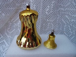 2 db retro karácsonyfa dísz