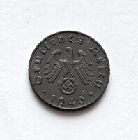 Német Birodalmi 5 Reichspfennig 1940 B.