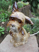 Kutya porcelán lámpa hangulatlámpa aromalámpa