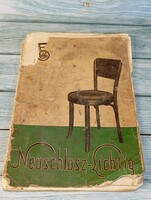 Neuschloss - Lichtig székkatalógus, árjegyzék, hiányos
