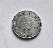 Német Birodalmi 5 Reichspfennig 1941 D.