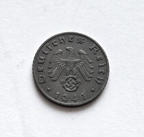 Német Birodalmi 5 Reichspfennig 1941 B.