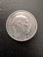 Osztrák-Magyar ezüst 1 Korona - 1894 KB