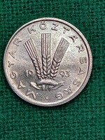 20 Fillér 1993 ! Csak 30000 db. !  Nem Volt Forgalomban ! Verdefényes !
