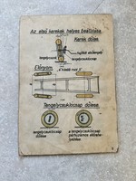 Honvédségi gépjármű oktatási anyaghoz,borító nélkül.