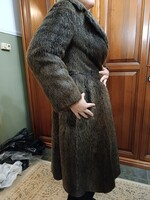 Kinna Pälskonfektion - gyönyörű nutria bunda 38-40
