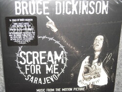 Bruce Dickinson Scream For Me Sarajevo CD New Factory Unopened