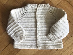 Baby cardigan (hand knitted) - new