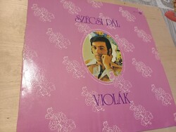 Szécsi Pál Violák lp hanglemez