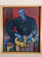 A JAZZDOBOS - JÓZSA JÁNOS KORAI FESTMÉNYE