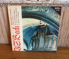 J.S. Bach orgonaműveit tartalmazó hanglemez