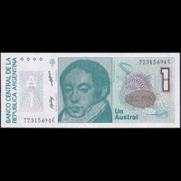 Argentína 1 Austral 1986-1989 P-323 UNC