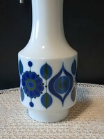 Kaiser kobaldkék mintás váza
