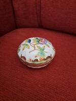 Herendi Victoria bonbonier, ékszer és gyűrű tartó, (Viktória)