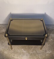 Vintage Hollywood Regency Style Drawer Side Table, Nightstand