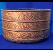 Art deco réz nagyméretű kaspó 1910