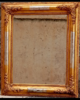 Bieder szalontükör ,restaurált keretben ,új fazettázott tükörrel  68x58 /19 sz. vége/