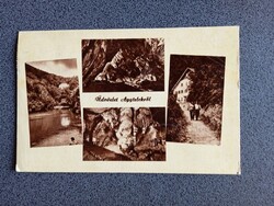D209312  Aggtelek  -régi képeslap -1954 - Hetényi István bánya tisztviselő DOROG