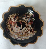 Terracotta Hand Made 24K Gold dísztálka